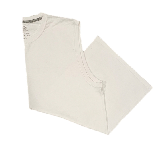 NWOT Fruit of The Loom Men's White Muscle Tank - Picture 3 of 3
